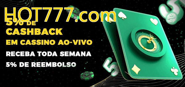 Promoções do cassino ao Vivo HOT777.com